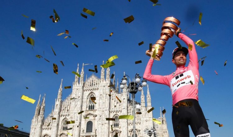 tom dumoulin giro di italia winner pink jersey winner