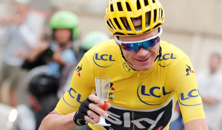 froome champagne